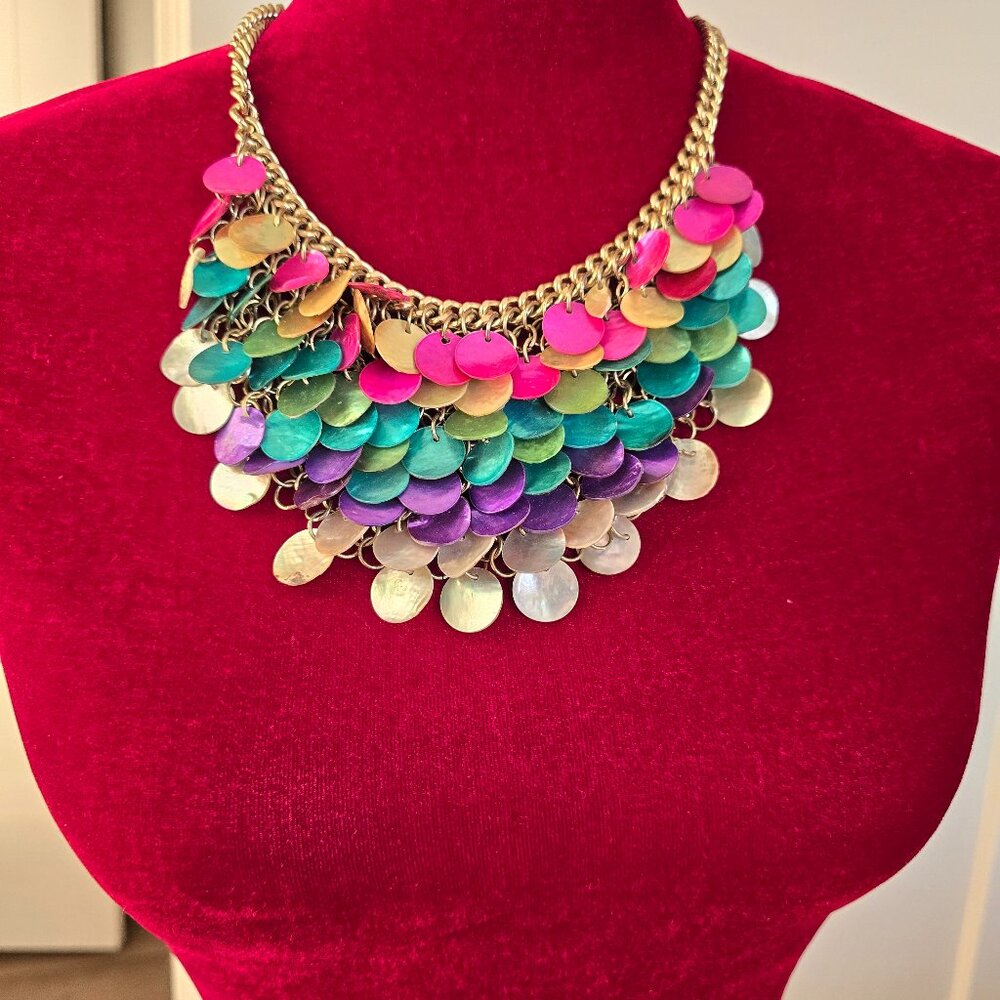 Color Me Seashell Wild Necklace & Bracelet Set
